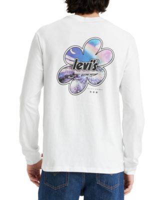 Levi's - Men's Relaxed Fit Long-Sleeve Logo Graphic T-Shirt