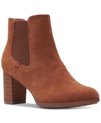 Clarks - Women's Bayla Rose Dress Ankle Booties