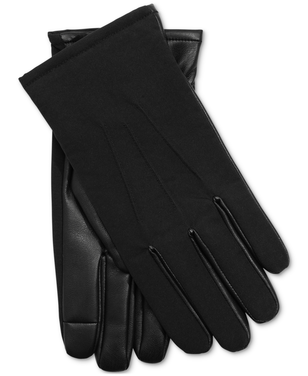 Men's Dress Gloves, Created for Macy's - Black