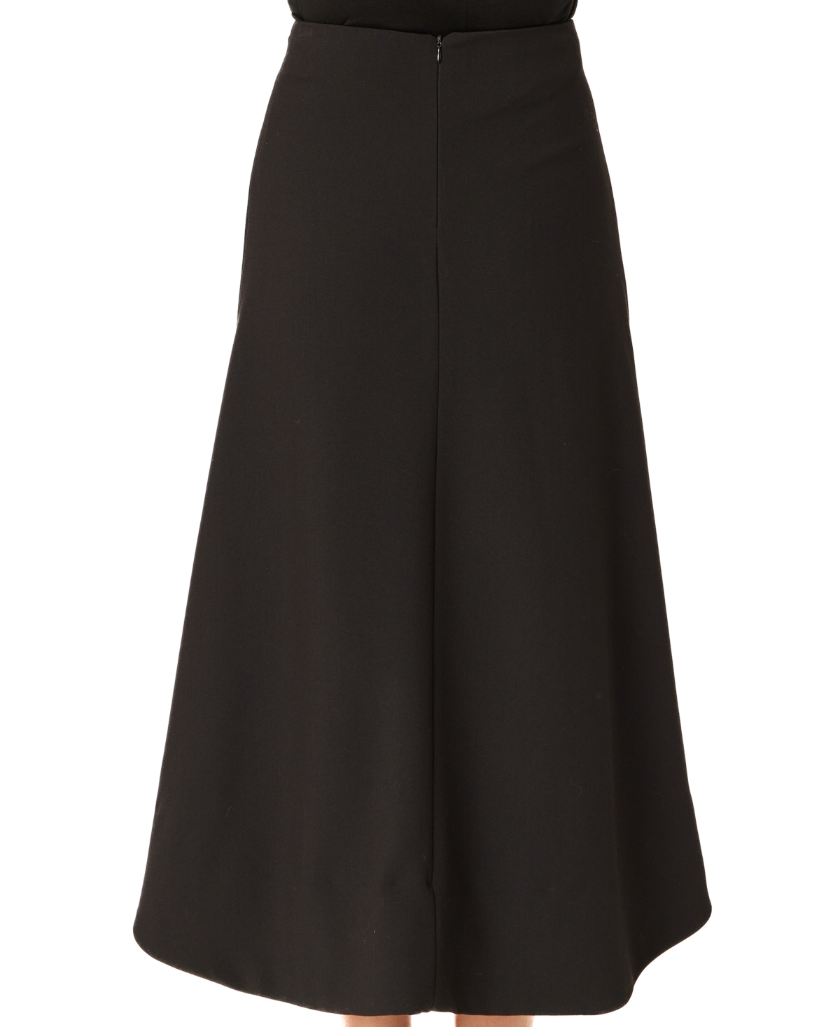 Shop Adrienne Landau Women's Embellished Gathered High-low Midi Skirt In Jet Black