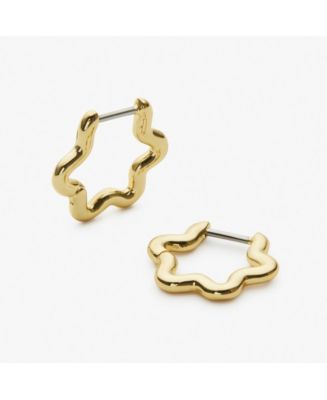 Ana Luisa Gold Hoop Earrings - Onda Mini - Macy's