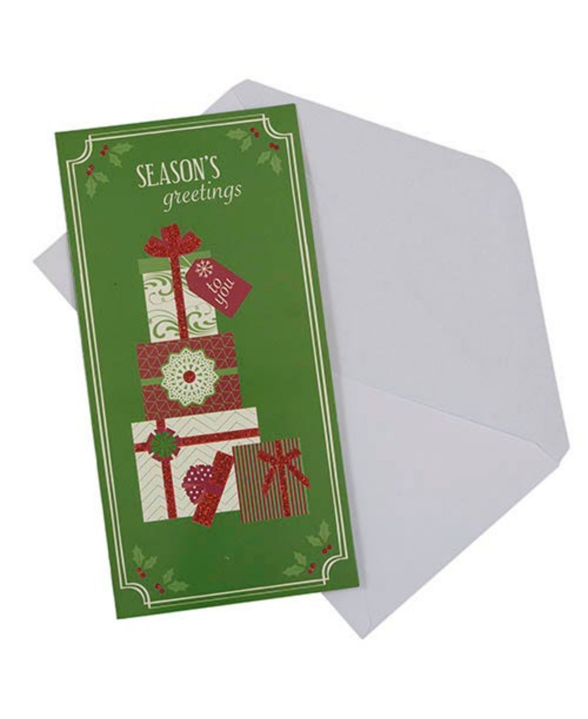 Jam Paper Christmas Money Cards Matching Envelopes Set In Season's Greetings Gifts