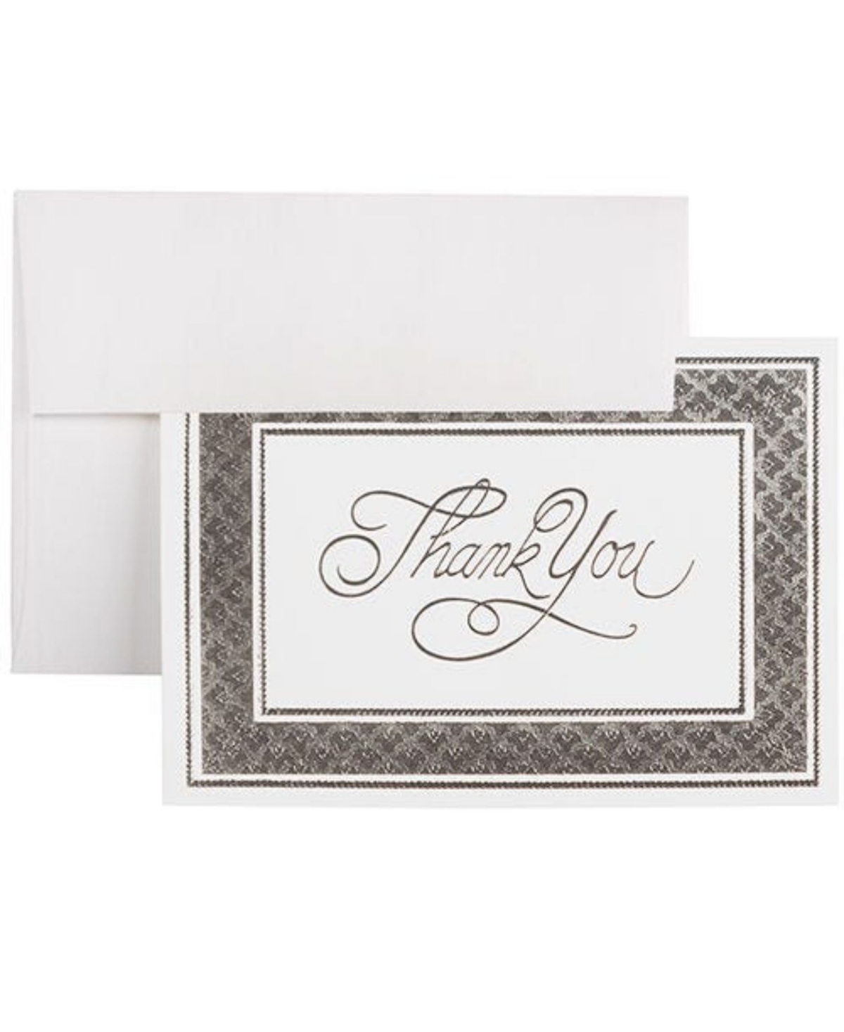 Blank Thank You Cards Set - Cards with - 104 Cards 100 Envelopes - White