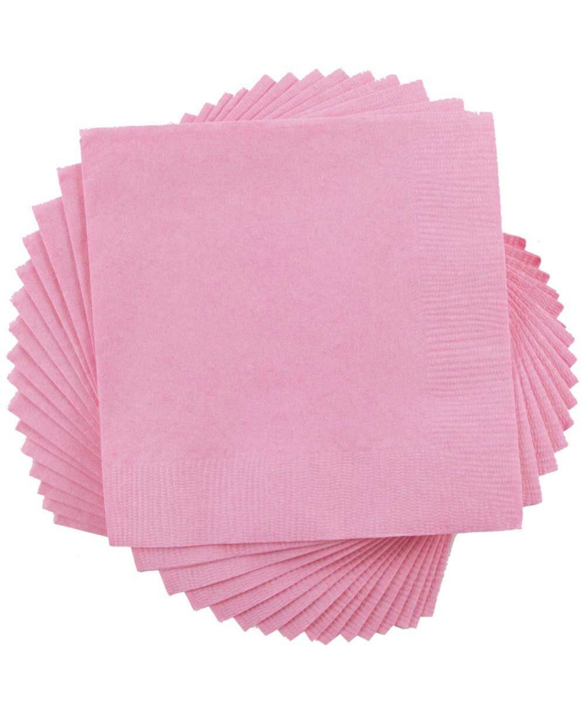 Jam Paper Small Beverage Napkins In Baby Pink