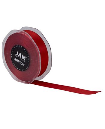 Jam Paper Double Faced Satin Ribbon - Pack of 2