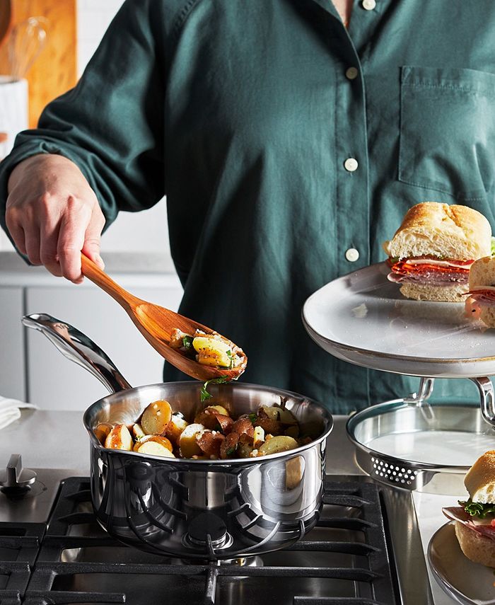 J.A. Henckels Henckels Clad H3 Stainless Steel 2 Quart Saucepan with