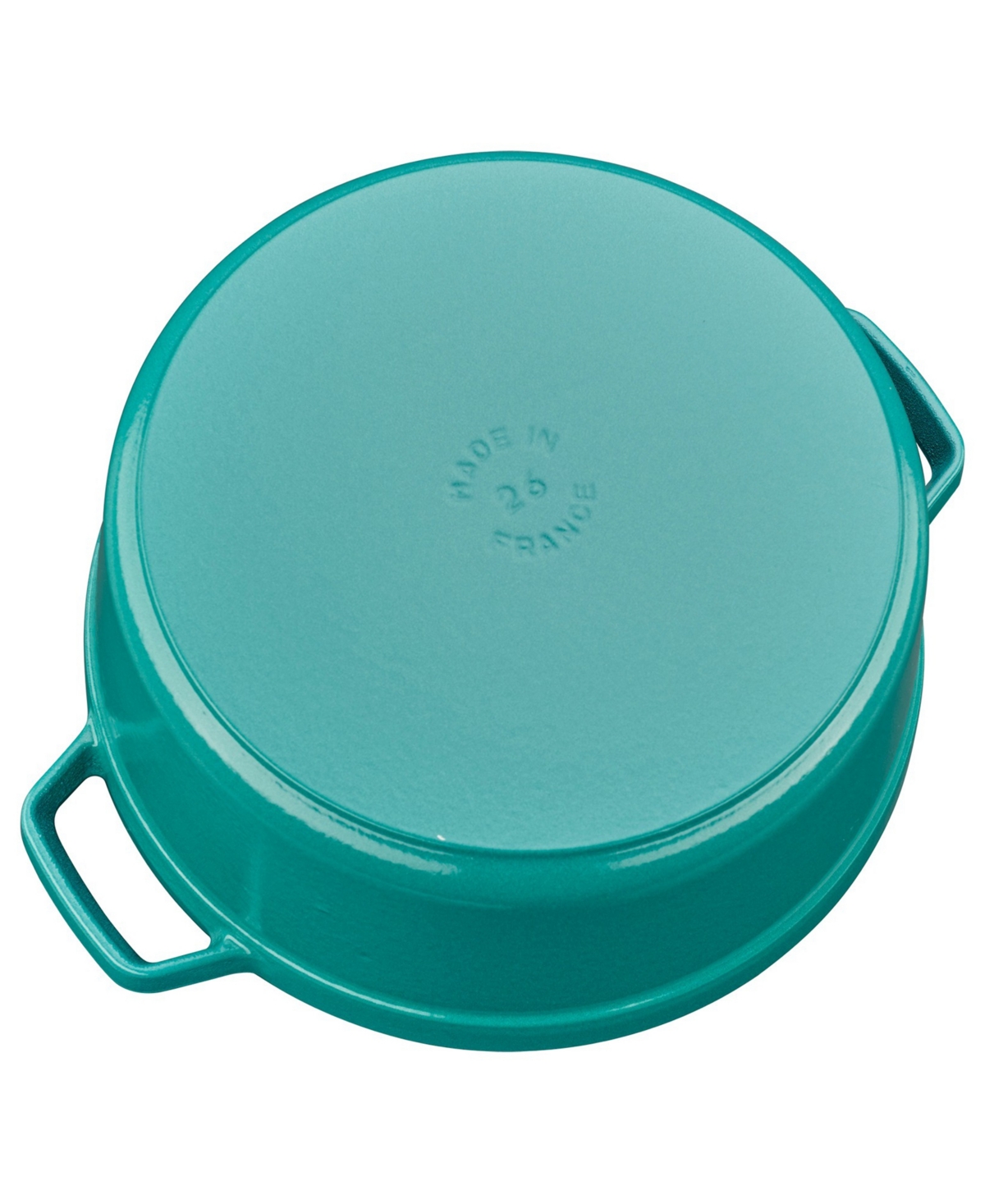 Staub Cast Iron 5.5-qt Round Dutch Oven In Green