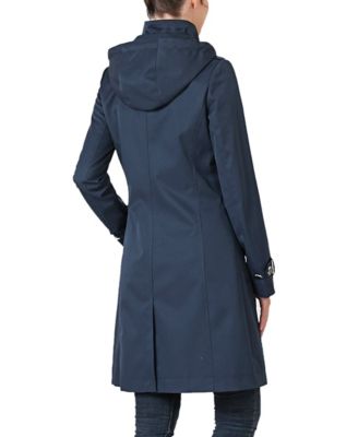 Women's Eeva Water-Resistant Hooded Trench Coat