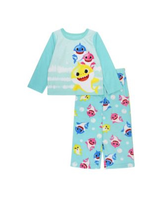 Girls discount shark pajamas