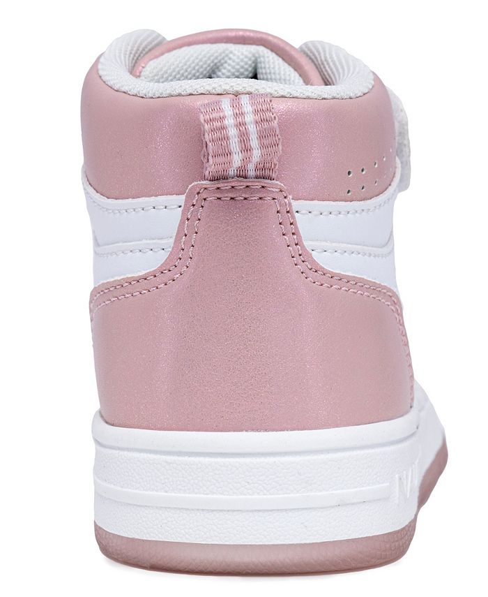 Nautica Toddler Girls Oakford High Top Lace Up Sneakers - Macy's