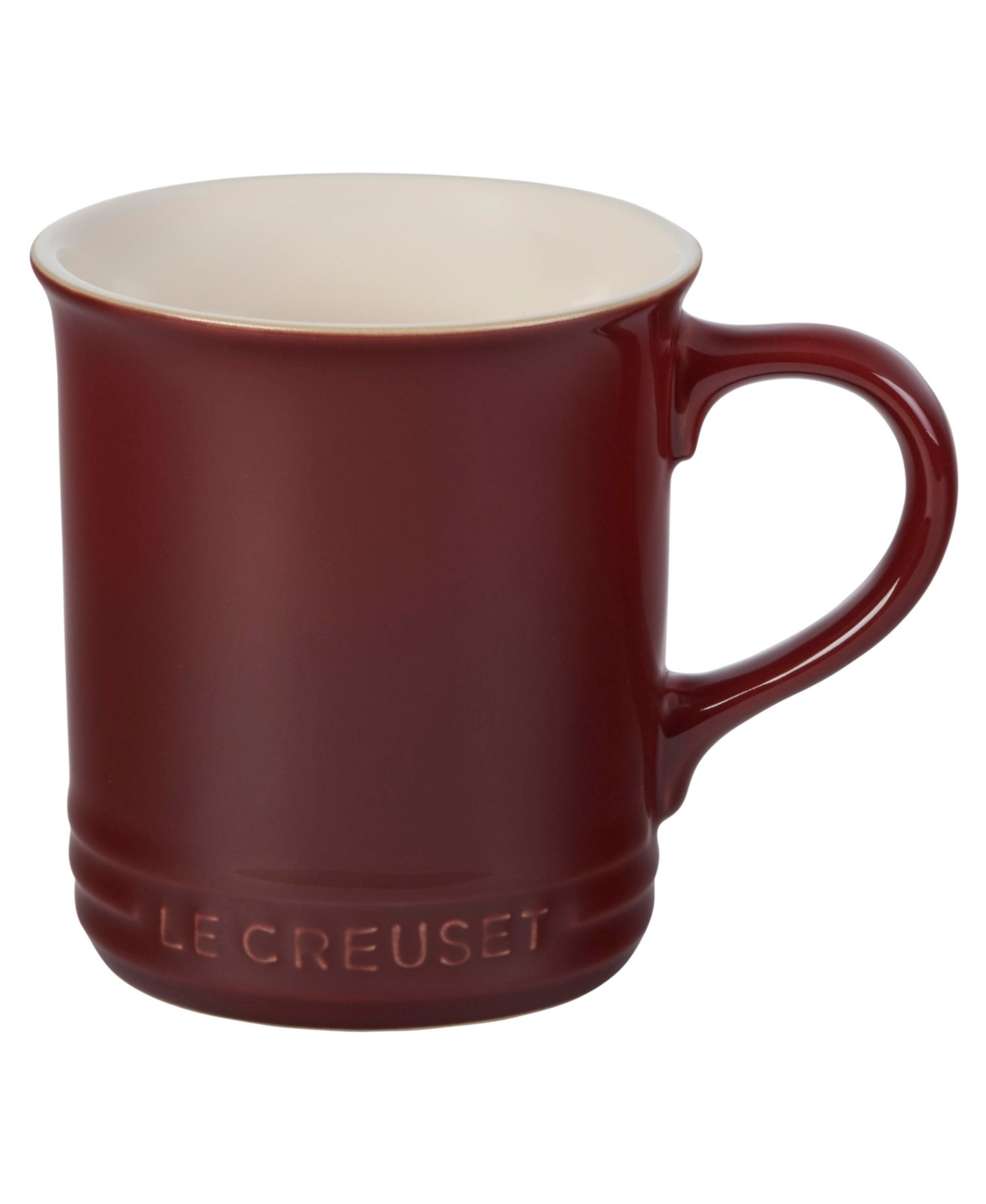 Le Creuset 14 Ounce Enameled Signature Stoneware Coffee Mug In Rhone