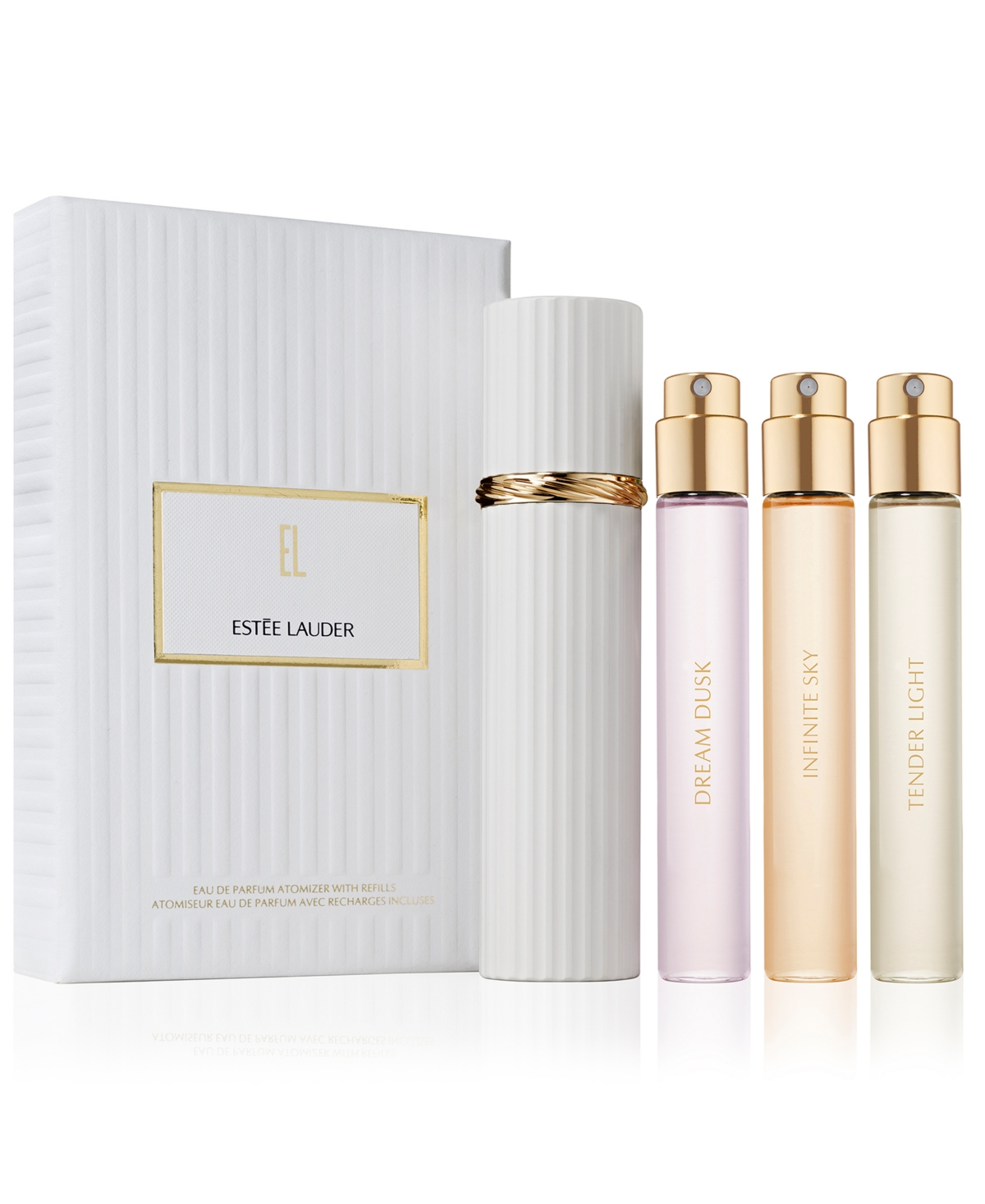 Estée Lauder 4-pc. Luxury Collection Eau De Parfum Travel Sprays & Atomizer Case Set In No Color