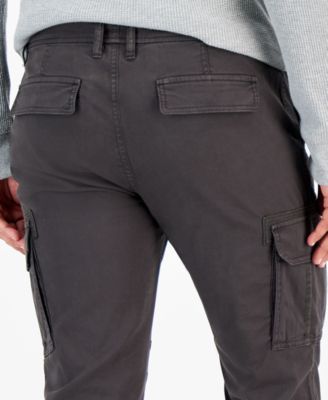 Men's Garment-dyed Straight-Fit Morrison Tapered Cargo Pants, Created for Macy's 
