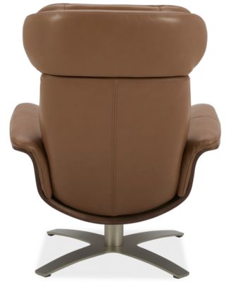 Janer Leather Swivel Chair
