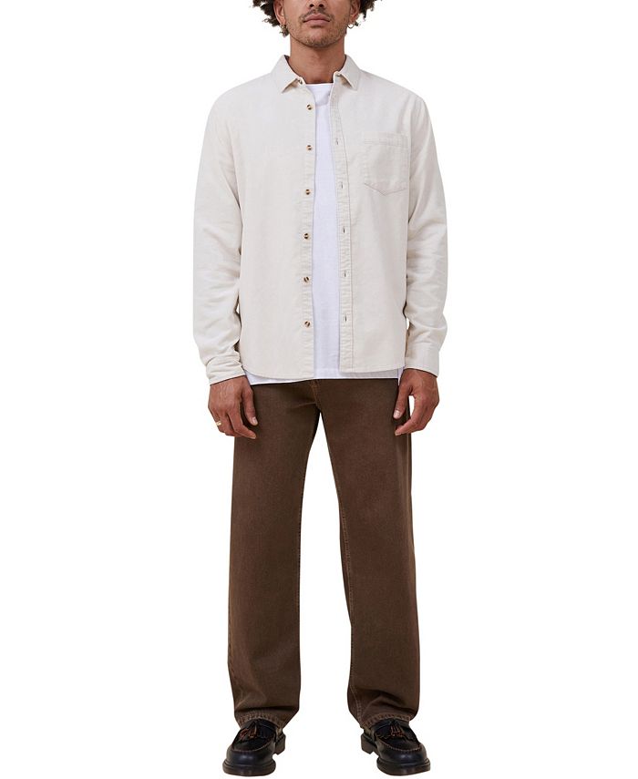 COTTON ON Men's Portland Long Sleeve Shirt - Macy's