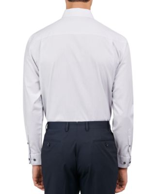 Men's Regular-Fit Fine Stripe Dress Shirt