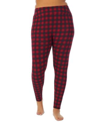 Cuddl Duds - Plus Size Softwear with Stretch High-Waist Leggings