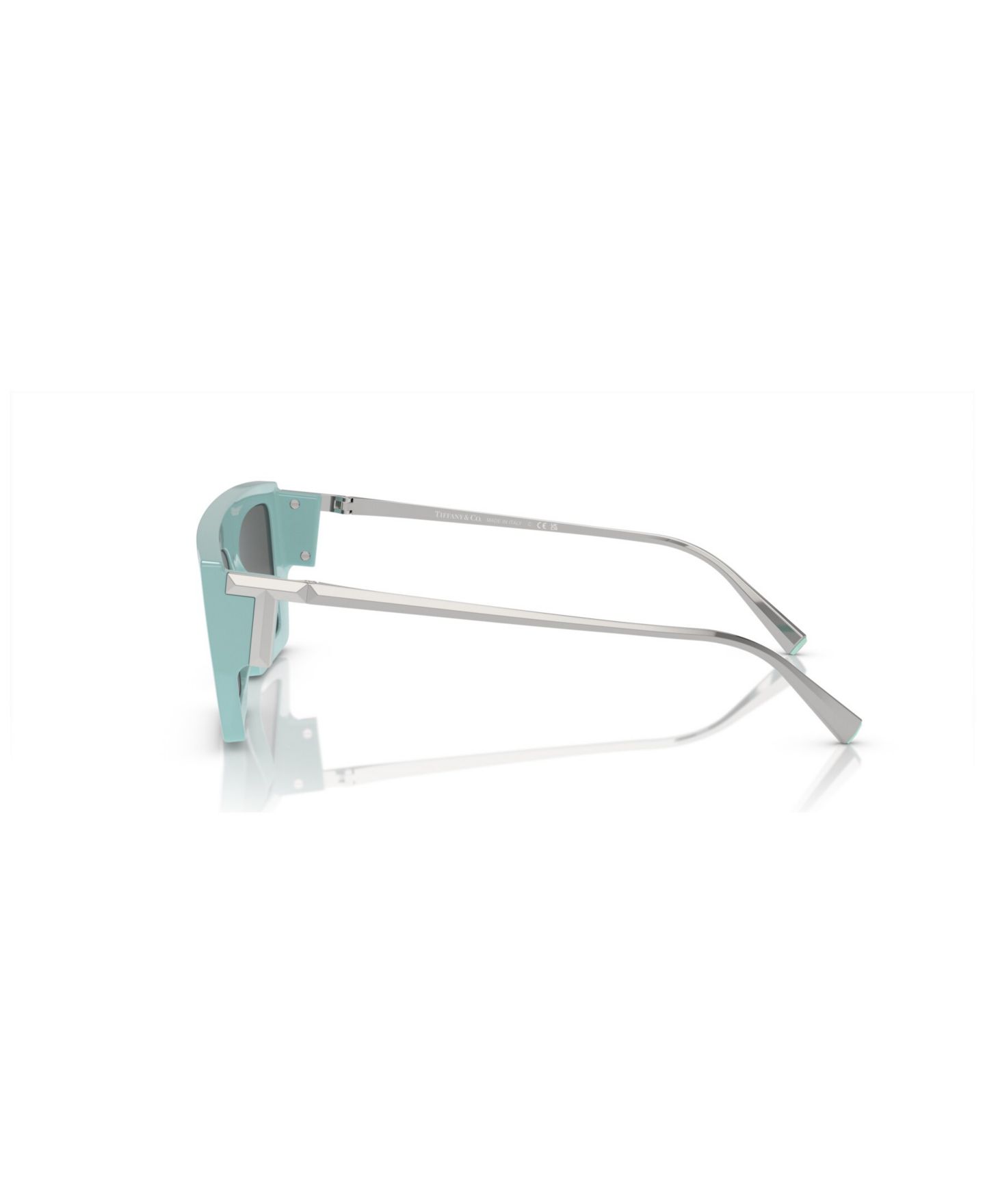 Женские солнцезащитные очки Tiffany & Co. Sunglasses, Gradient TF4214U, цвет: Синий — фото 3