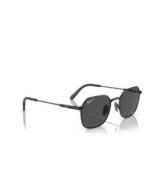 Unisex Jim Titanium Polarized Sunglasses, RB8094