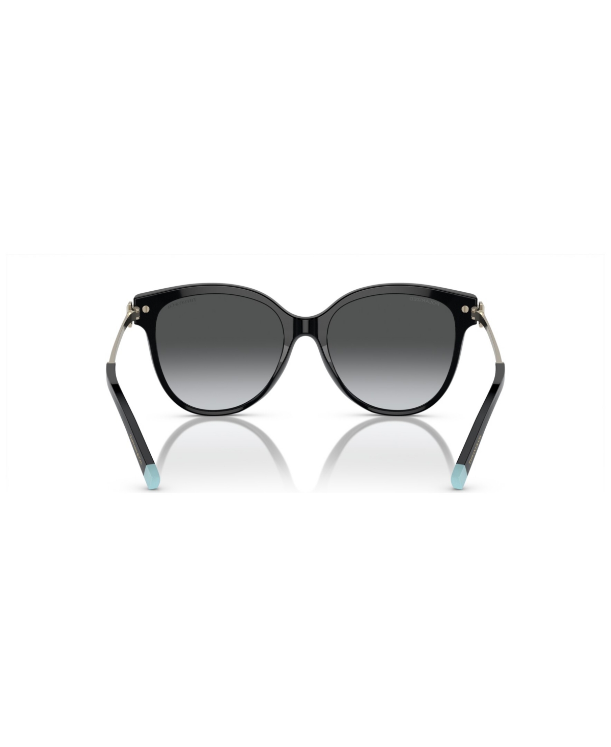 Shop Tiffany & Co Women's Polarized Sunglasses, Gradient Tf4193b In Black