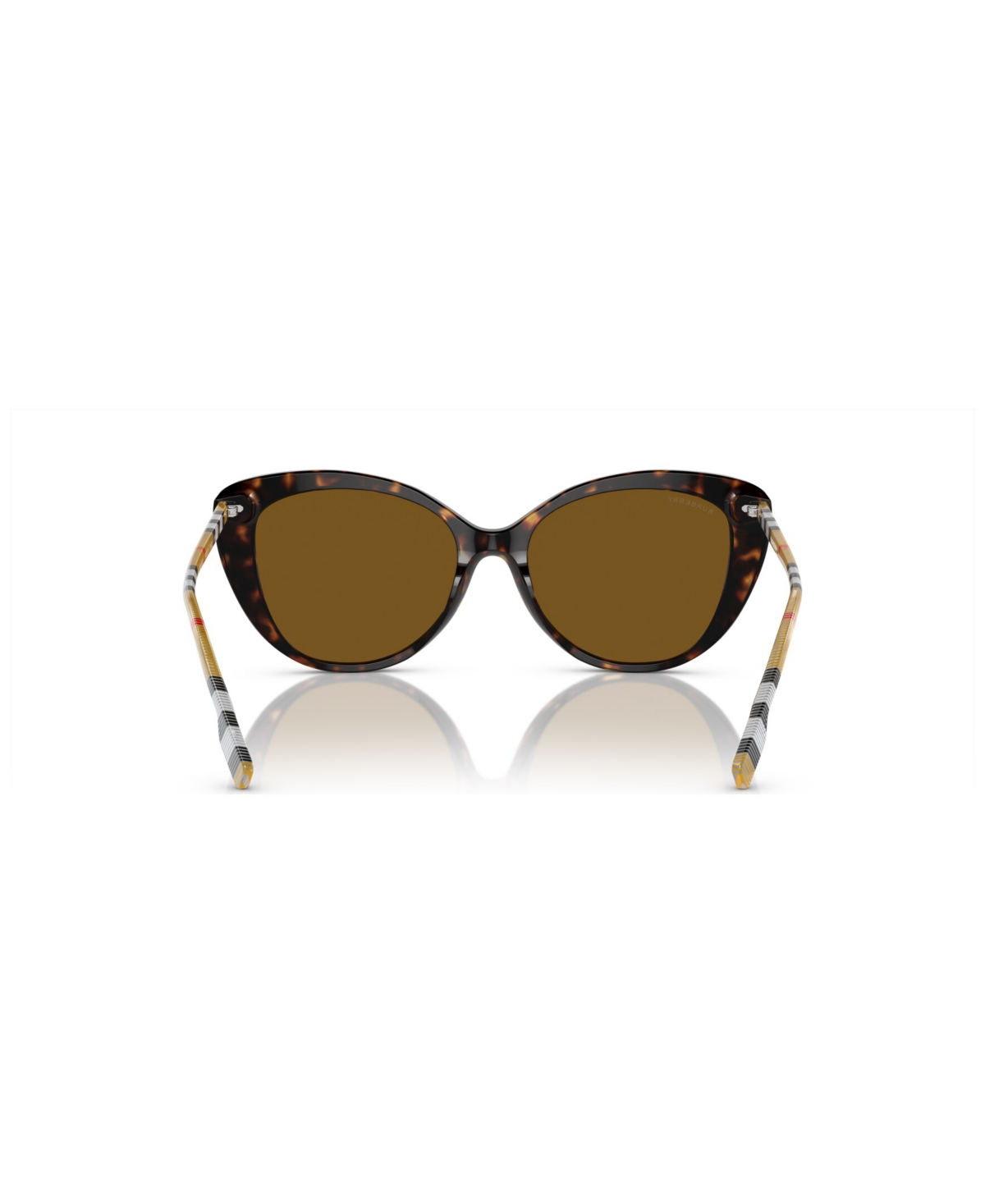 Shop Burberry Women's Polarized Sunglasses, Be4407 In Dark Havana