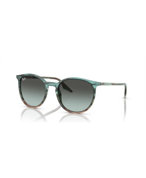 Солнцезащитные очки Ray-Ban Unisex, Gradient RB2204, цвет: Синий / Зелёный