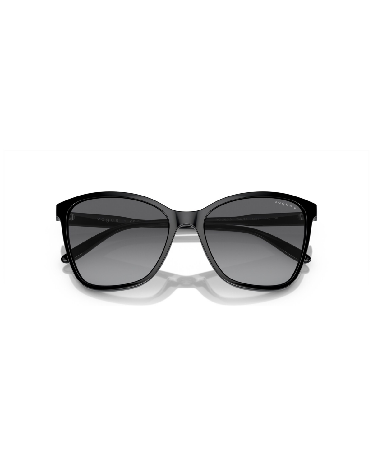 Vogue Women's Polarized Sunglasses, Gradient Vo5520s In Black