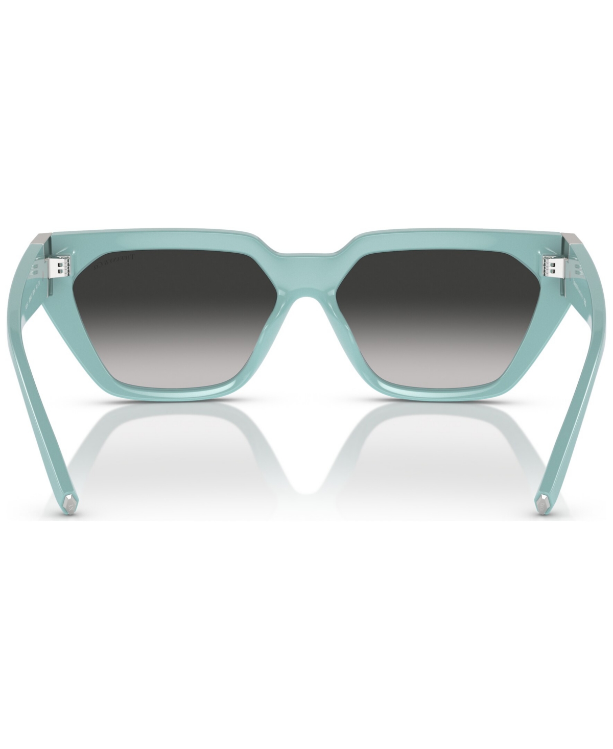 Shop Tiffany & Co Women's Steve Mcqueen Sunglasses, Gradient Tf4205u In Tiffany Blue