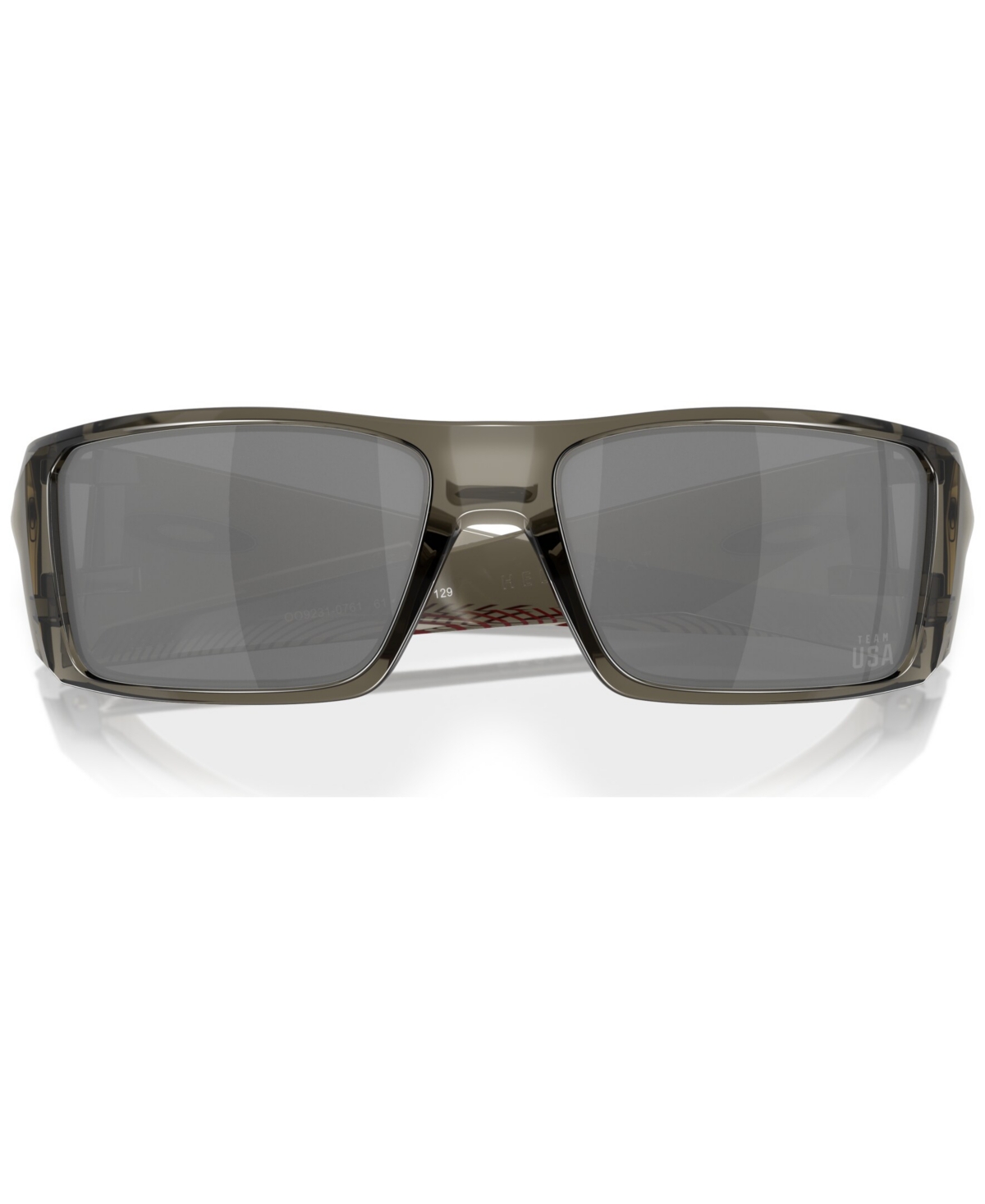 Shop Oakley Men's Heliostat Sunglasses, Mirror Oo9231 In Gray Smoke