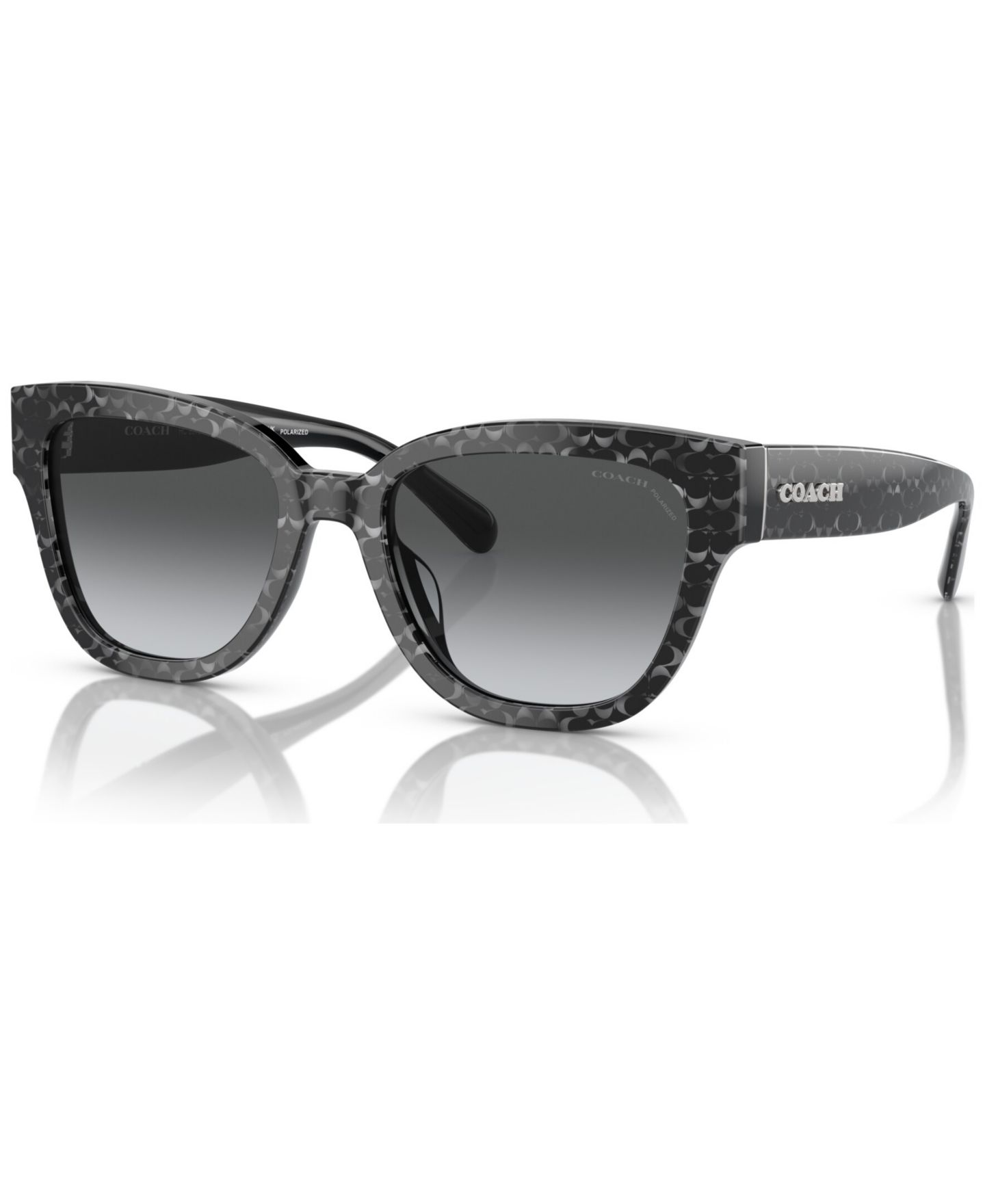 Женские солнцезащитные очки COACH CL920 Polarized Sunglasses, Gradient Polar HC8379U — фото 1