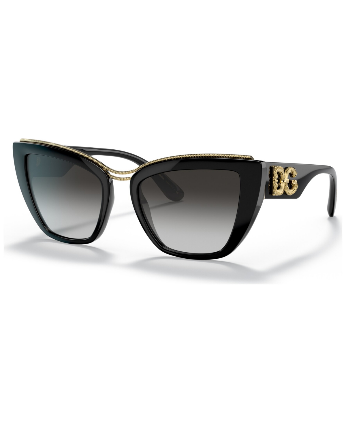 Dolce & Gabbana Women's Sunglasses, Gradient Dg6144 In Black
