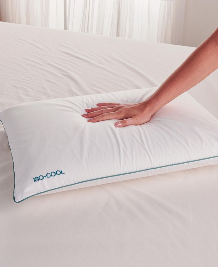 IsoCool Serene Foam Traditional Pillow, Standard/Queen - Macy's
