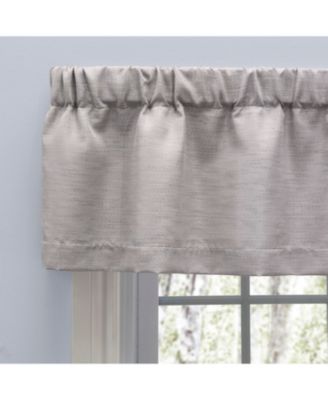 Grasscloth Lined Curtain Valance 54"W x 15"L