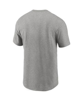 Men's Heathered Gray Carolina Panthers Primary Logo T-shirt