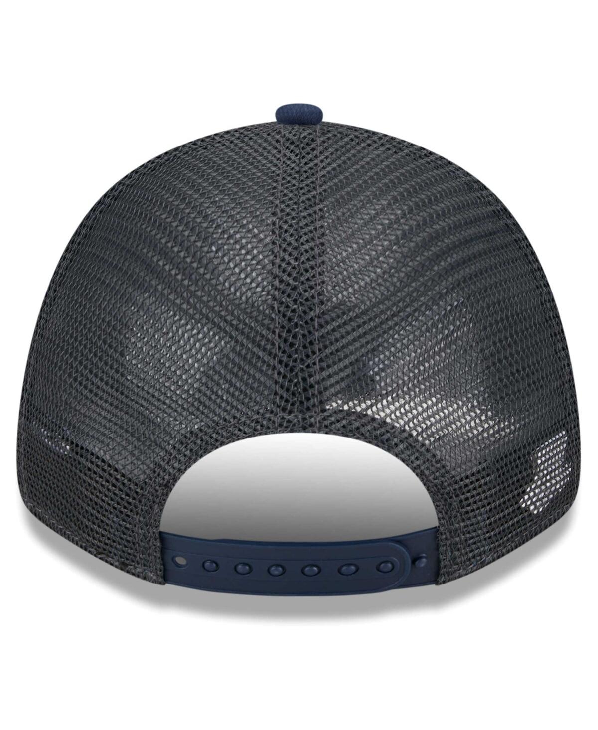 New Era Preschool Boys And Girls  Graphite, Navy New England Patriots Reflect 9forty Adjustable Hat In Graphite,navy