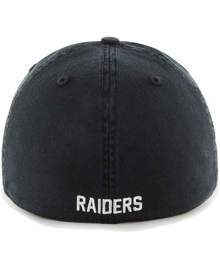 '47 Men's Las Vegas Raiders Flagship MVP Snapback Hat - Black, Structured Fit - View #13