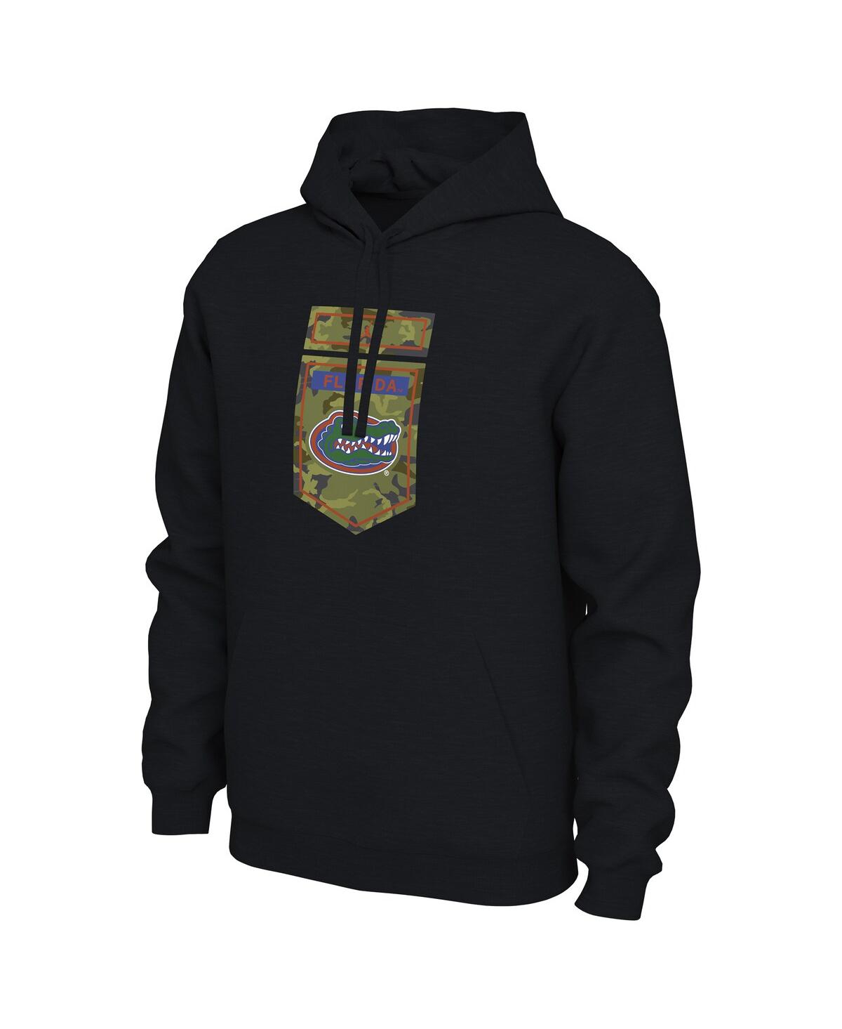 Men's NikeFlorida Gators Veterans Camo Pullover Hoodie - Black