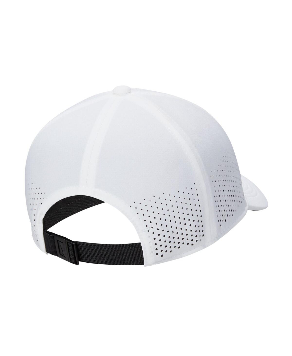 Shop Nike Men's And Women's  Golf Club Performance Adjustable Hat In White