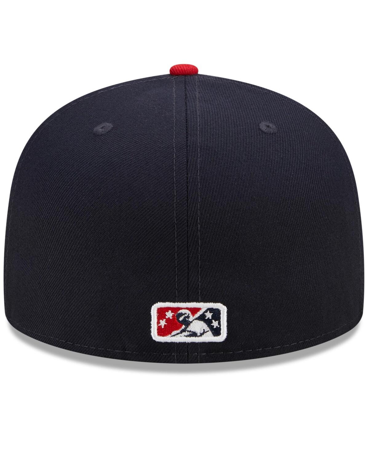 Men's New Era Red New Hampshire Fisher Cats Marvel x Minor League 59FIFTY Fitted Hat - Red