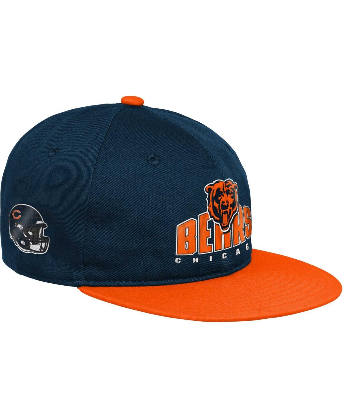 Shop Outerstuff Big Boys And Girls Navy Chicago Bears Legacy Deadstock Snapback Hat