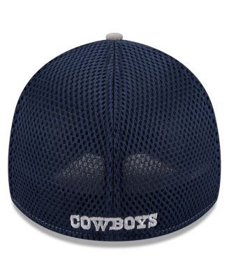 Men's Gray Dallas Cowboys Pipe 39THIRTY Flex Hat