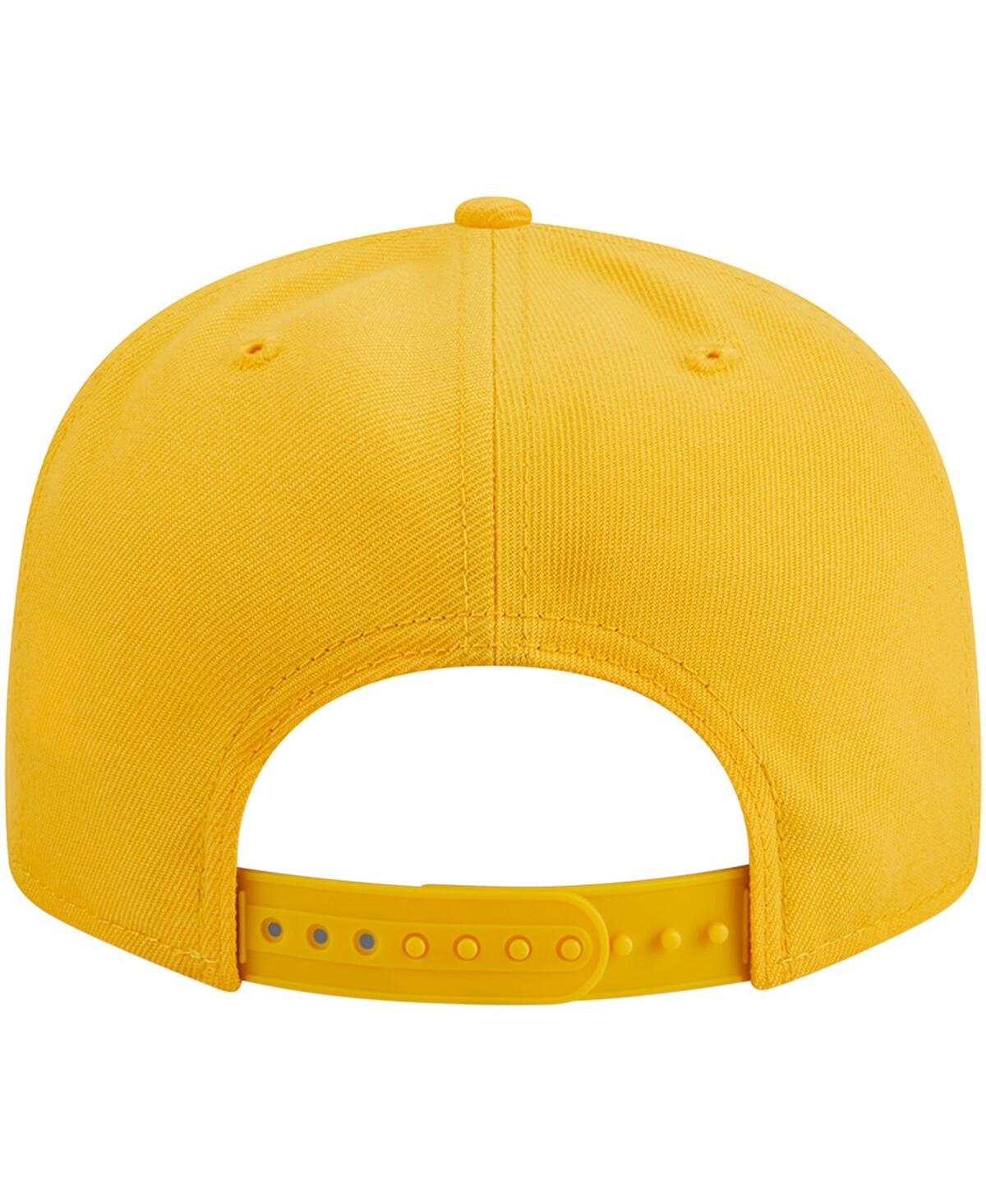 Shop New Era Men's  Gold Buffalo Bills Color Pack 9fifty Snapback Hat