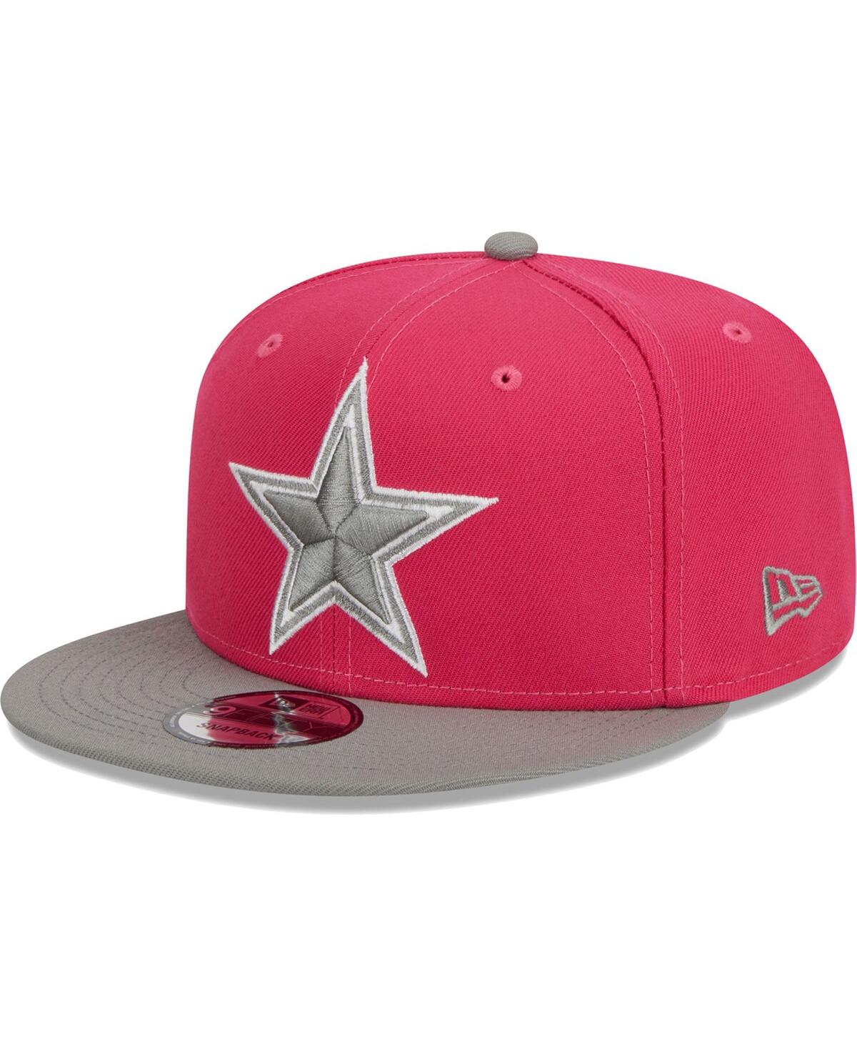 New Era Men s Pink Graphite Dallas Cowboys 2 tone Color Pack 59fifty Fitted Hat In Pink gray ModeSens