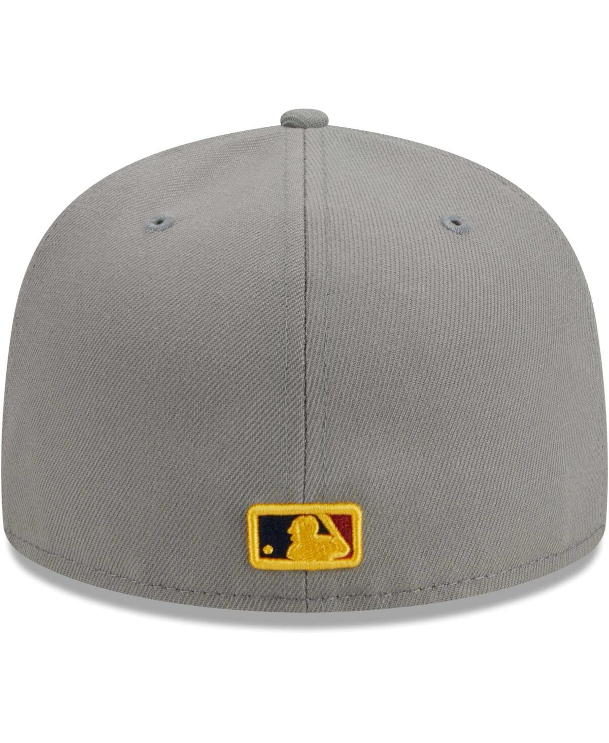 Shop New Era Men's  Gray San Francisco Giants Color Pack 59fifty Fitted Hat