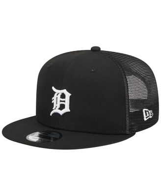 Men's Black Detroit Tigers Trucker 9FIFTY Snapback Hat