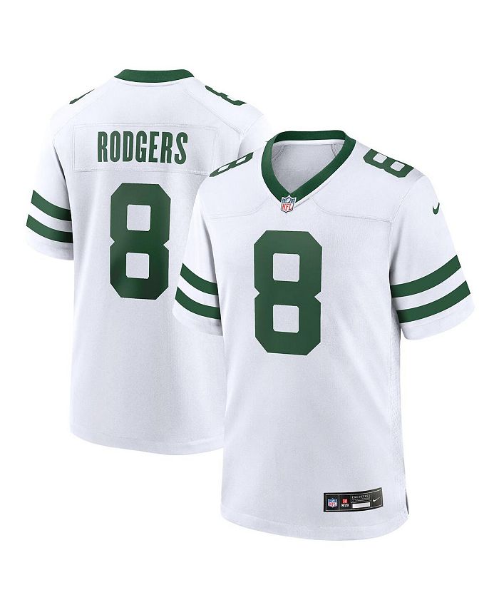 Men's white New York Jets Darrelle Revis Jersey- S