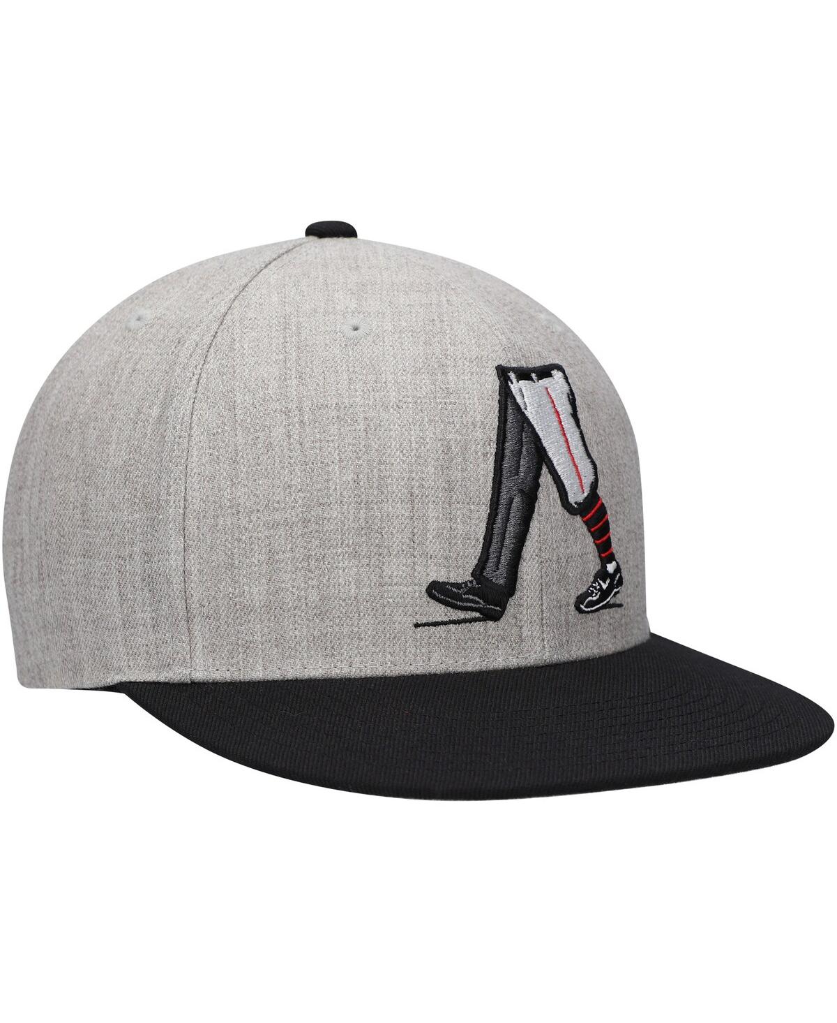 Shop Baseballism Men's  Heather Gray Field Of Dreams Moonlight Snapback Hat