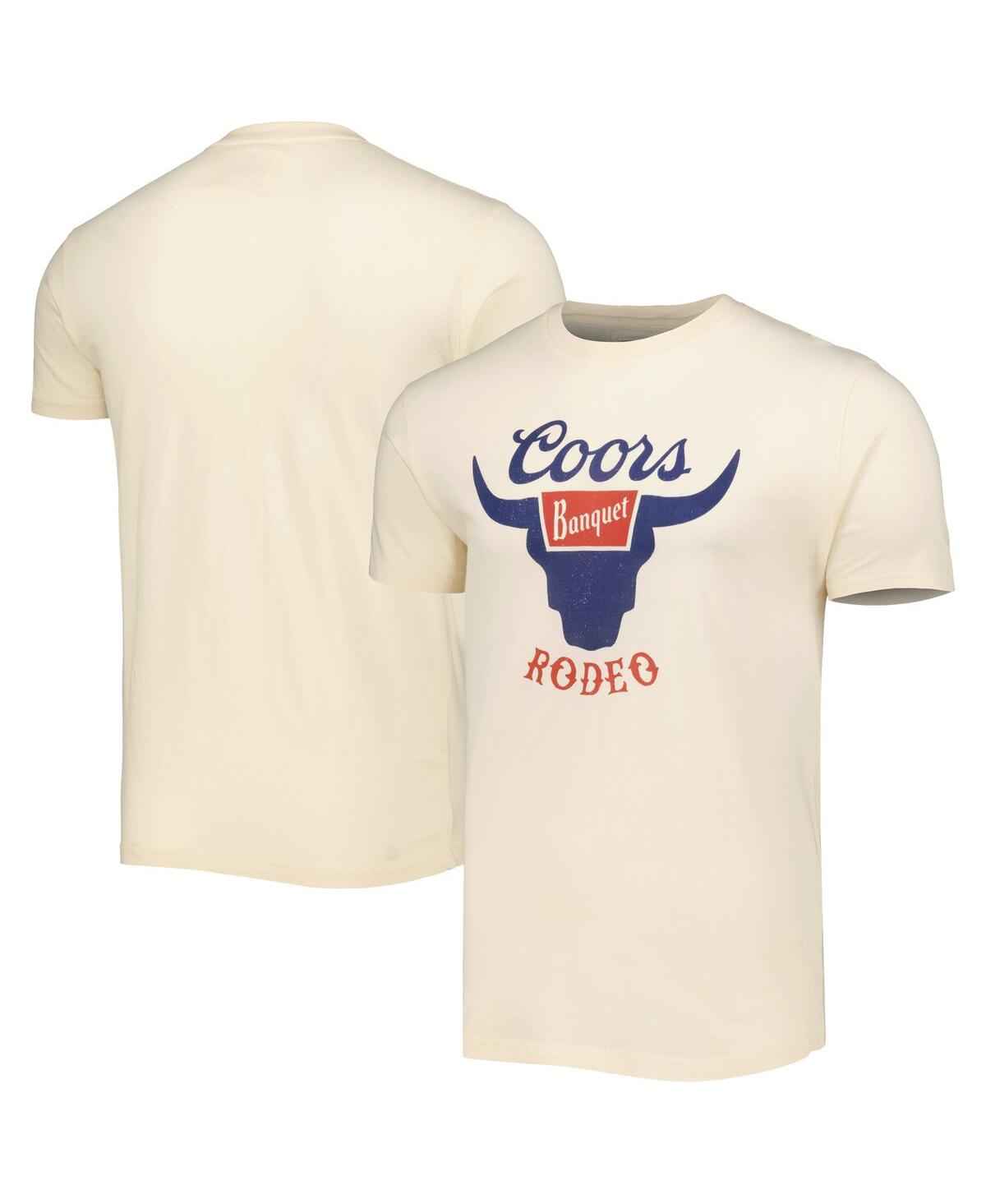 American Needle Men's And Women's  Cream Coors Brass Tacks T-shirt