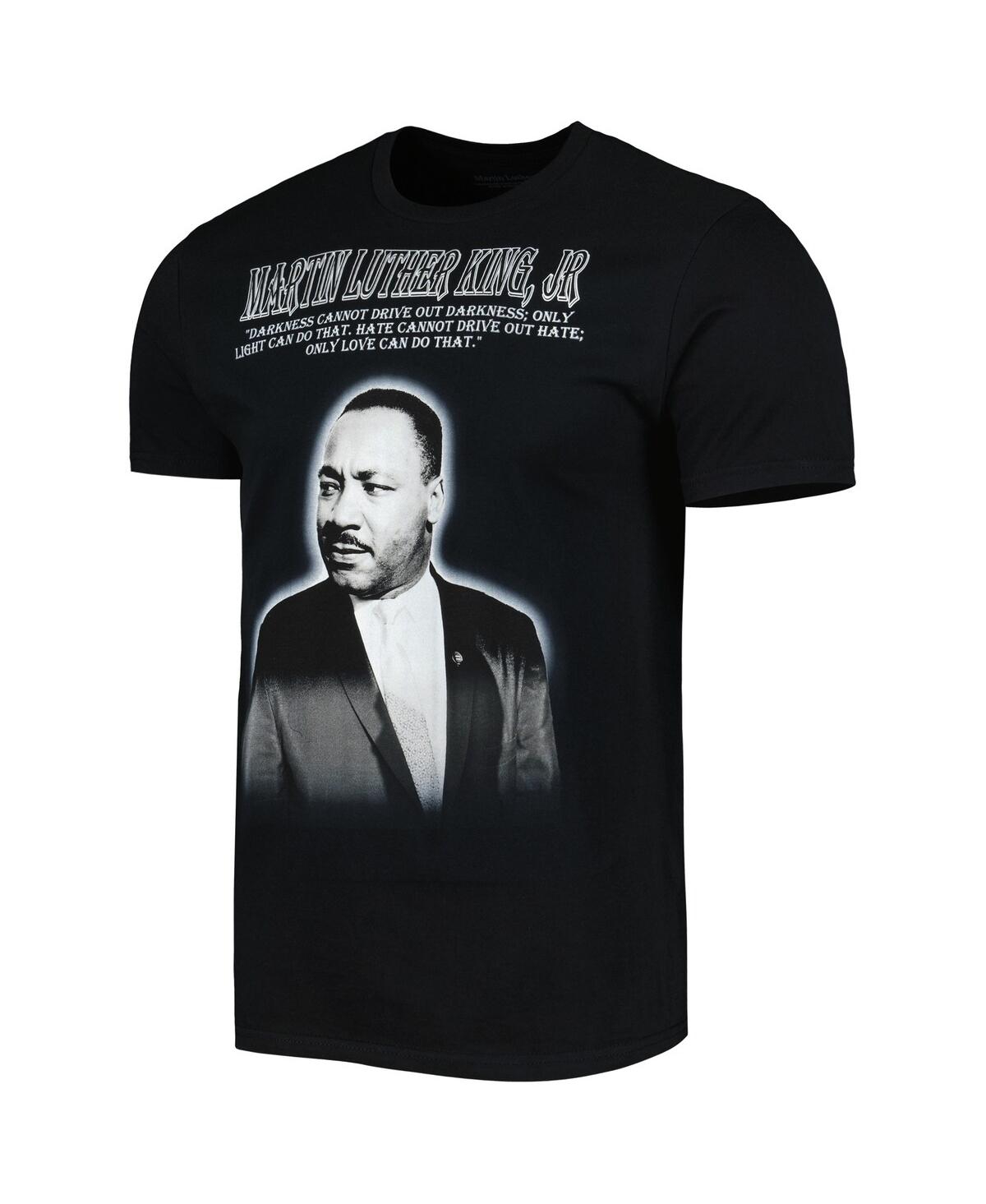 Shop Philcos Men's And Women's Black Martin Luther King Jr. Graphic T-shirt