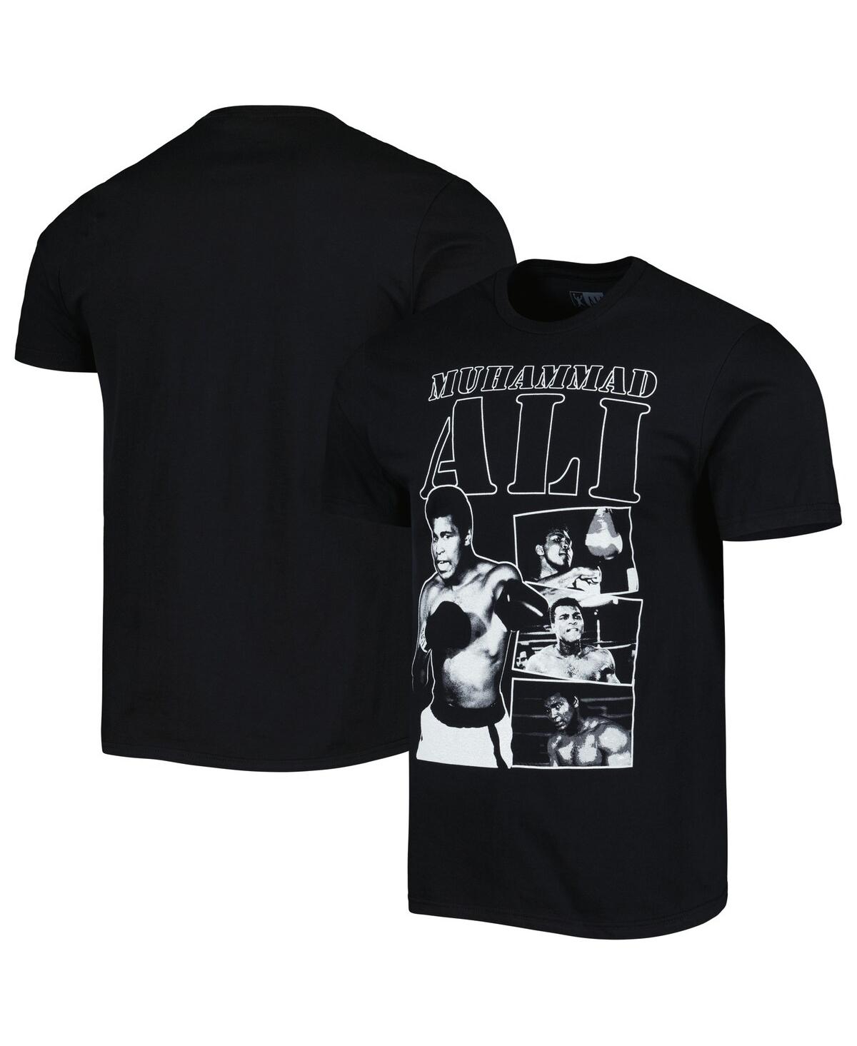 Philcos Men's And Women's Black Muhammad Ali Graphic T-shirt In Black